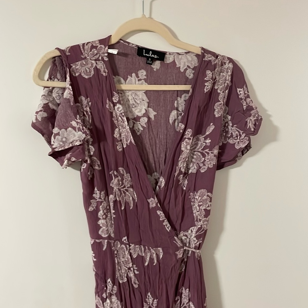 Lulus wrap dress
